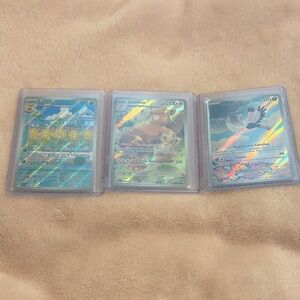 Pokemon Trading Cards Illustration Rare Lot